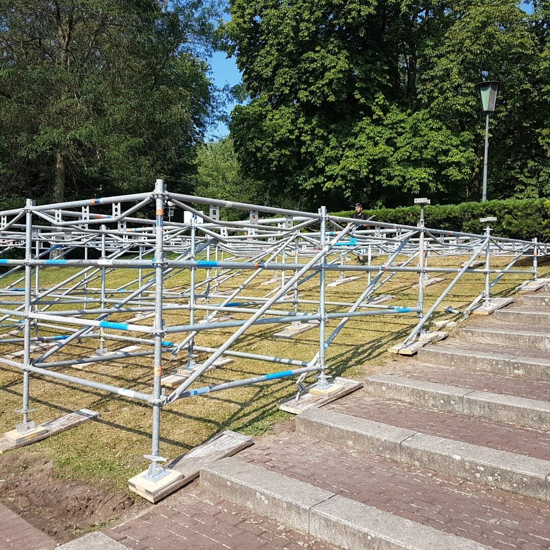 Bühnenbau Kino im Park Dortmund Bönninger Westfalenhalle