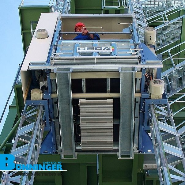 Möbelaufzug mieten Dortmund – GEDA 1500 Z/ZP Bauaufzug