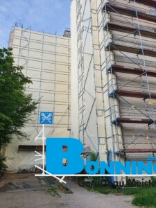 Gerüstbau Bönninger Referenzprojekt Aubenastraße Schwarzenbeck