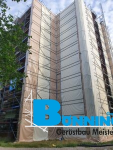 Gerüstbau Bönninger Referenzprojekt Aubenastraße Schwarzenbeck