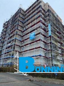 Gerüstbau Bönninger Referenzprojekt Aubenastraße Schwarzenbeck