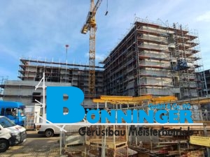 Gerüstbau Bönninger Referenzprojekt Aubenastraße Schwarzenbeck