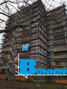 Gerüstbau Bönninger Referenzprojekt Aubenastraße Schwarzenbeck