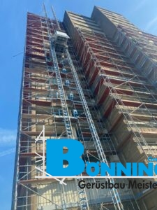 Gerüstbau Bönninger Referenzprojekt Kielstraße Dortmund