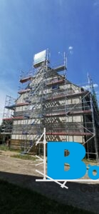 Gerüstbau Bönninger Referenzprojekt Siedlungshaus Kaarßen