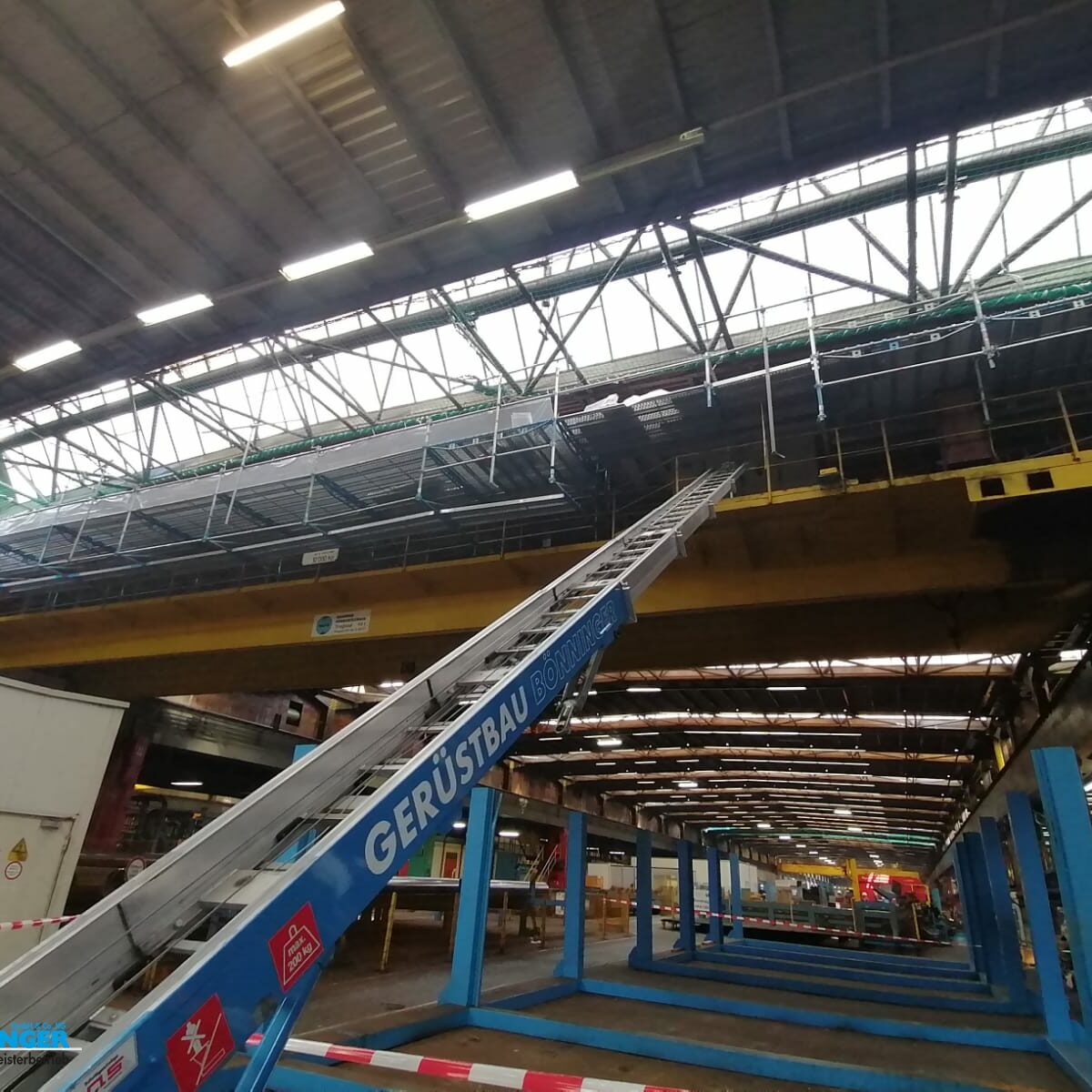 Gerüstbau Bönninger Referenzprojekt Industriegerüst Dortmund (Witten Werk)