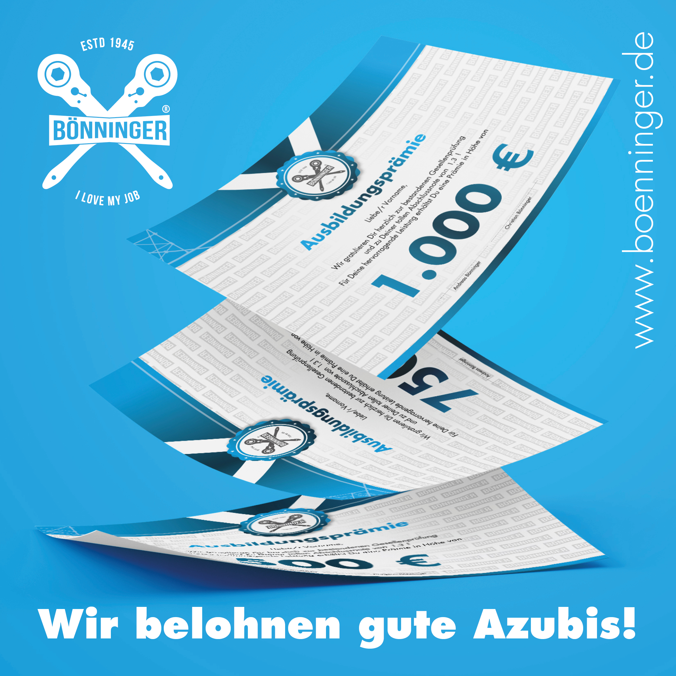 Gerüstbau Bönninger Ausbildungsprämie