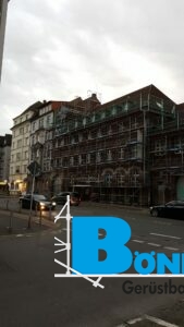 Gerüstbau Bönninger Referenzprojekt Umbau-/Instandsetzungsarbeiten Schützenstraße Dortmund