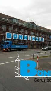 Gerüstbau Bönninger Referenzprojekt Umbau-/Instandsetzungsarbeiten Schützenstraße Dortmund