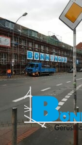 Gerüstbau Bönninger Referenzprojekt Umbau-/Instandsetzungsarbeiten Schützenstraße Dortmund