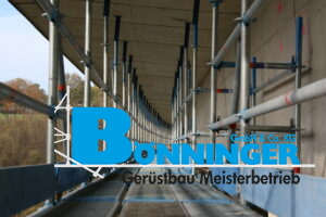 Gerüstbau Bönninger Referenzprojekt Brückensanierung Paderborn