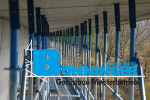 Gerüstbau Bönninger Referenzprojekt Brückensanierung Paderborn