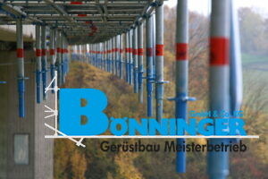 Gerüstbau Bönninger Referenzprojekt Brückensanierung Paderborn
