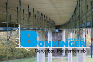 Gerüstbau Bönninger Referenzprojekt Brückensanierung Paderborn