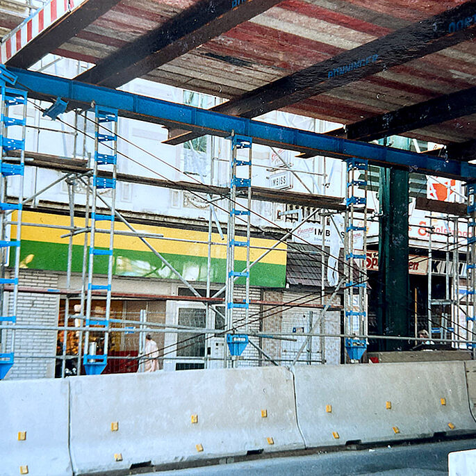 Gerüstbau Bönninger Referenzprojekt Traggerüste