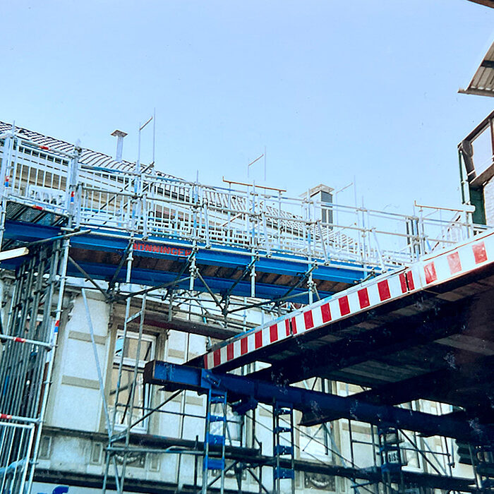 Gerüstbau Bönninger Referenzprojekt Traggerüste