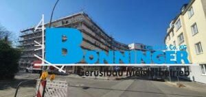 Gerüstbau Bönninger Referenzprojekt Sanierung eines Bestandsgebäudes