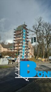 Gerüstbau Bönninger Referenzprojekt Sanierung einer Kirche