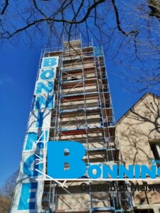 Gerüstbau Bönninger Referenzprojekt Sanierung einer Kirche