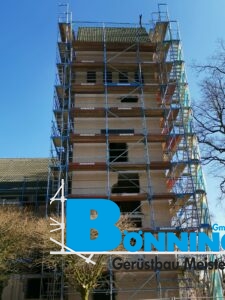 Gerüstbau Bönninger Referenzprojekt Sanierung einer Kirche