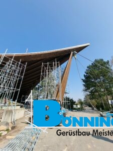 Gerüstbau Bönninger Referenzprojekt Heavy Metal im Westfalenpark