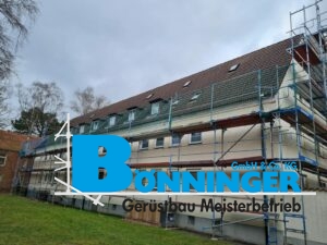 Gerüstbau Bönninger Referenzprojekt Sanierung eines Wohnkomplex