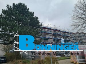 Gerüstbau Bönninger Referenzprojekt Sanierung Wohnkomplex