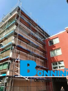 Gerüstbau Bönninger Referenzprojekt Sanierung Wohnkomplex