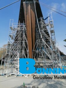 Gerüstbau Bönninger Referenzprojekt Heavy Metal im Westfalenpark