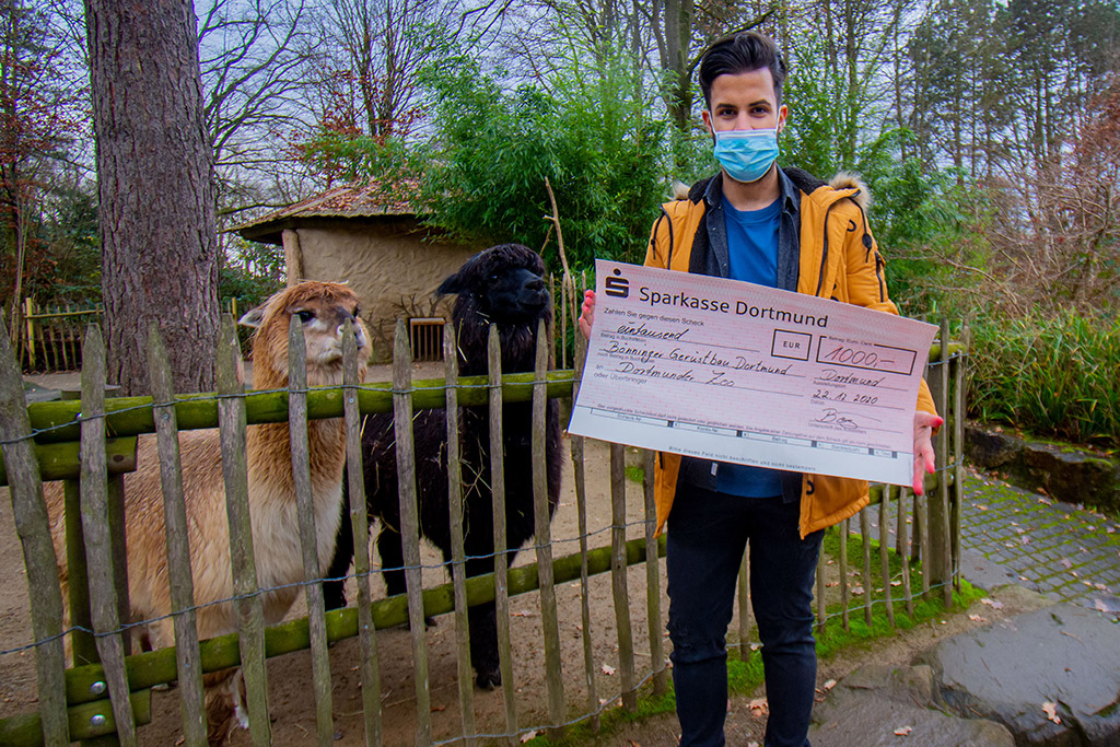 Gerüstbau Bönninger: Herzenprojekt Unterstützung Dortmunder Zoo
