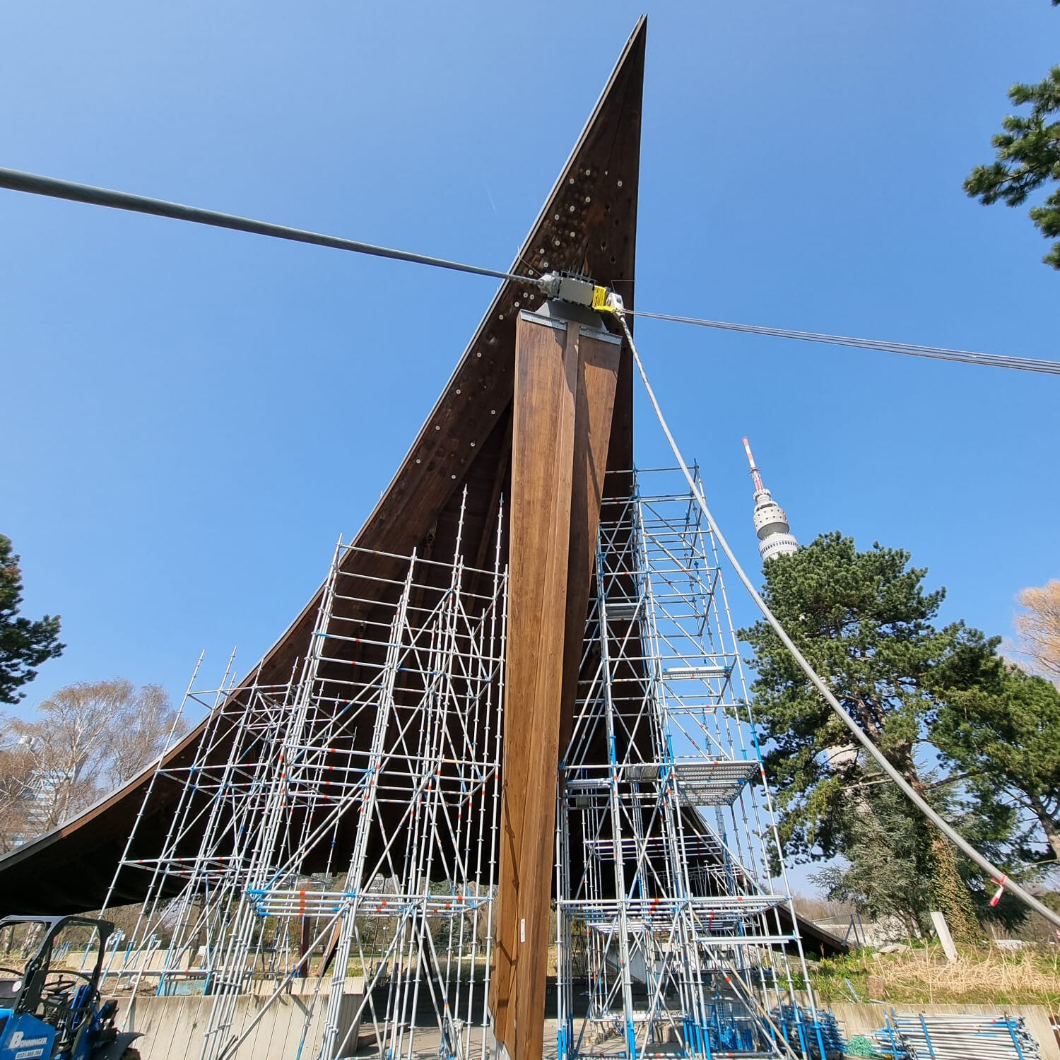 Gerüstbau Bönninger Referenzprojekt Heavy Metal im Westfalenpark