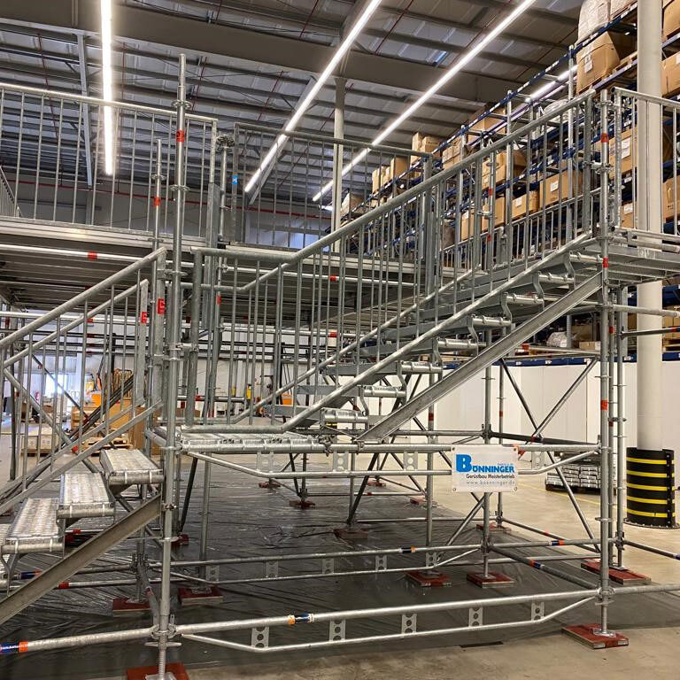 Gerüste für Messen und Events (Gerüstbau Bönninger Dortmund, NRW)