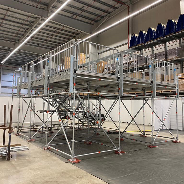 Gerüste für Messen und Events (Gerüstbau Bönninger Dortmund, NRW)