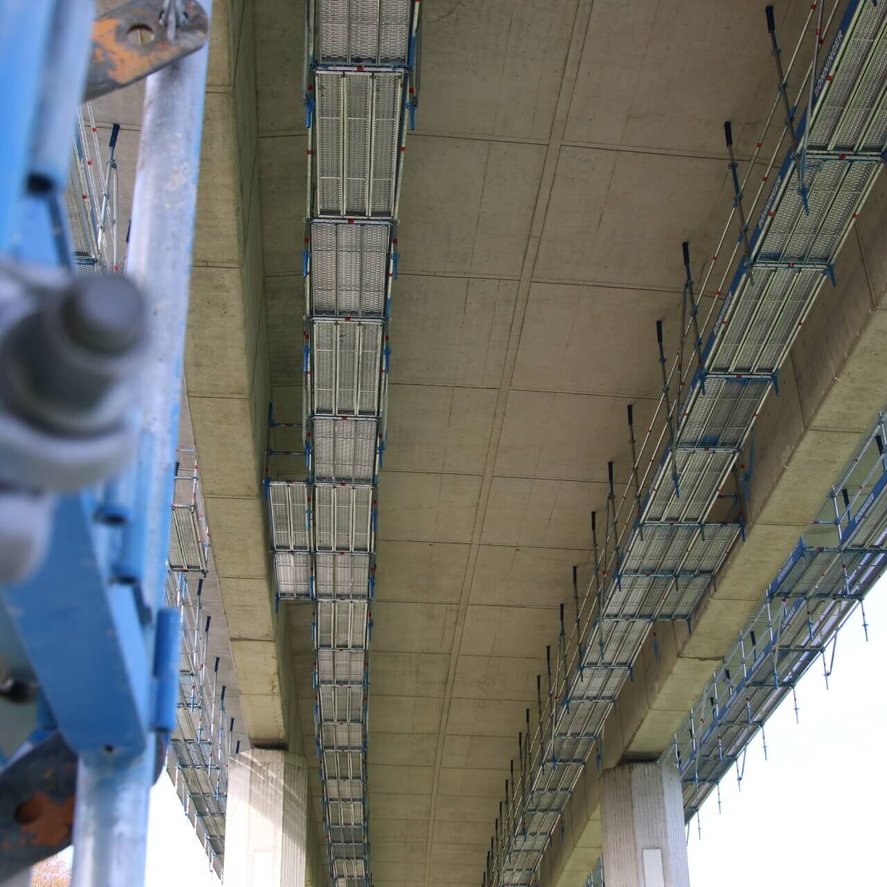 Gerüstbau Bönninger Referenzprojekt Brückenrüstung Dortmund (Haxtergrund)