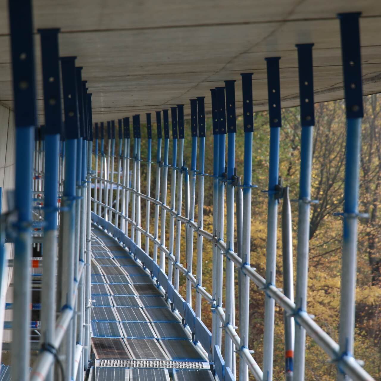 Gerüstbau Bönninger Referenzprojekt Brückenrüstung Dortmund (Haxtergrund)