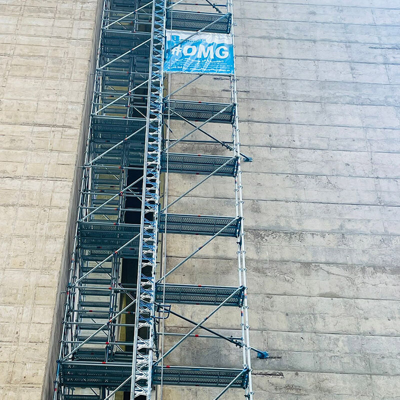 Gerüstbau Bönninger Referenzprojekt Brückenrüstung Dortmund (Wiesentalbrücke)