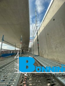 Gerüstbau Bönninger Referenzptojekt Entstehung eines Quartiers