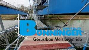 Gerüstbau Bönninger Referenzprojekt Sanierung und Ausbesserung Brücke
