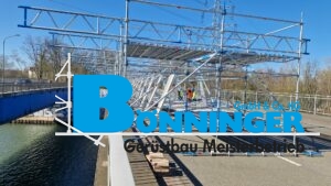 Gerüstbau Bönninger Referenzprojekt Sanierung und Ausbesserung Brücke