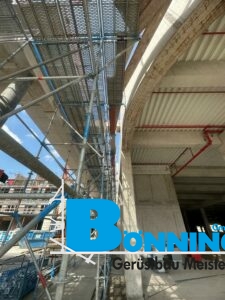 Gerüstbau Bönninger Referenzptojekt Entstehung eines Quartiers