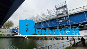 Gerüstbau Bönninger Referenzprojekt Sanierung und Ausbesserung Brücke