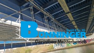 Gerüstbau Bönninger Referenzprojekt Sanierung und Ausbesserung Brücke