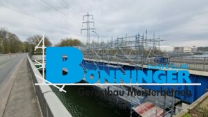 Gerüstbau Bönninger Referenzprojekt Sanierung und Ausbesserung Brücke