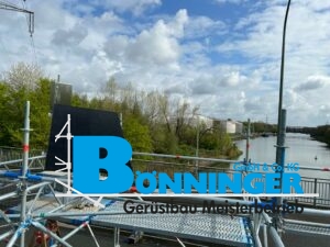 Gerüstbau Bönninger Referenzprojekt Sanierung und Ausbesserung Brücke