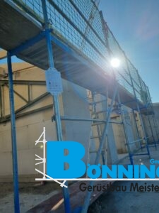 Gerüstbau Bönninger referenzprojekt Neubau von Wohnräumen