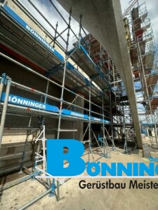 Gerüstbau Bönninger Referenzptojekt Entstehung eines Quartiers
