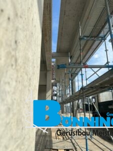 Gerüstbau Bönninger Referenzptojekt Entstehung eines Quartiers