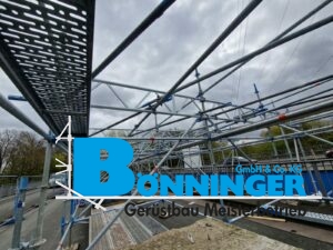 Gerüstbau Bönninger Referenzprojekt Sanierung und Ausbesserung Brücke