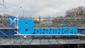 Gerüstbau Bönninger Referenzprojekt Sanierung und Ausbesserung Brücke