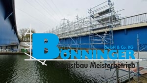 Gerüstbau Bönninger Referenzprojekt Sanierung und Ausbesserung Brücke
